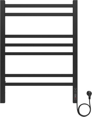 Электрический полотенцесушитель Aquatek Альтаир П7 500x700 AQ EL KP0770BL Черный муар AQ EL KP0770BL