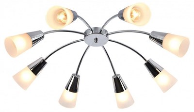 Потолочная люстра Escada Aquilegia 1100/8P Chrome esc_1100_8p_chrome