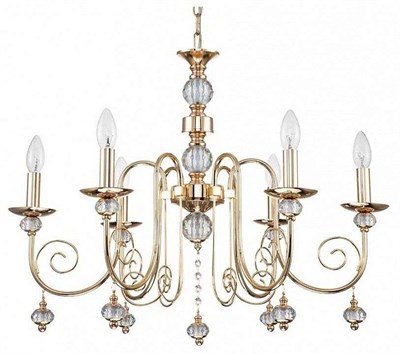 Подвесной светильник Escada Shine 678/6PL Gold esc_678_6pl_gold
