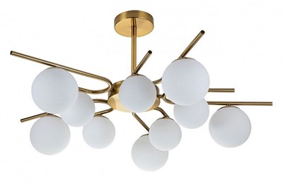 Люстра на штанге Escada Sphere 642/10P Brass esc_642_10p_brass