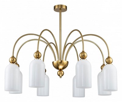 Люстра на штанге Escada Ode 686/8PL Copper esc_686_8pl_copper