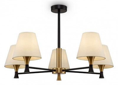 Люстра на штанге Freya Perfetto FR5098PL-05BBS MY_FR5098PL-05BBS