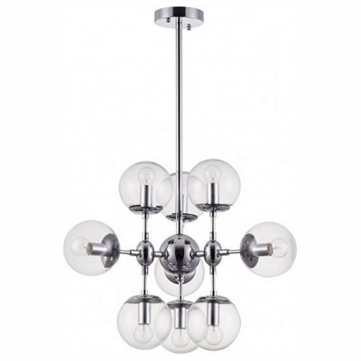 Люстра на штанге Freya Richard FR5596PL-09CH MY_FR5596PL-09CH