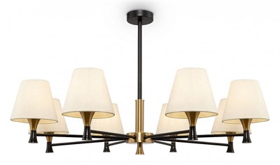 Люстра на штанге Freya Perfetto FR5098PL-08BBS MY_FR5098PL-08BBS