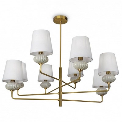 Люстра на штанге Freya Ceramics FR2029PL-08BS MY_FR2029PL-08BS