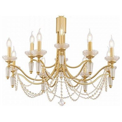 Подвесная люстра Freya Zoe FR2009PL-12G my_fr2009pl-12g