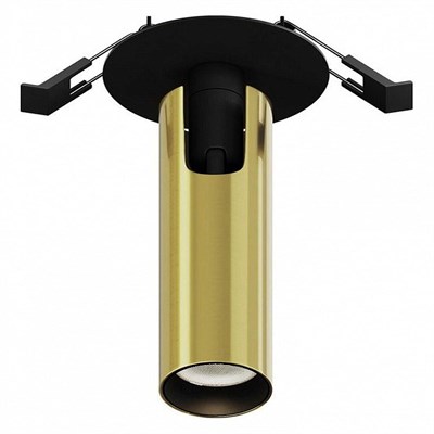 Встраиваемый светильник на штанге Maytoni Focus T C141RS-L125-6W4K-BBS my_c141rs-l125-6w4k-bbs