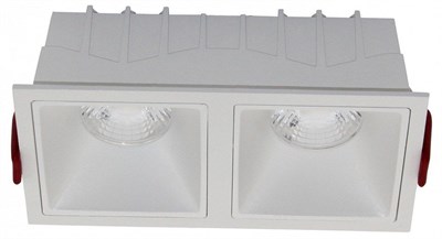 Встраиваемый светильник Maytoni Alfa DL043-02-15W3K-D-SQ-W my_dl043-02-15w3k-d-sq-w