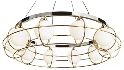 Подвесная люстра Maytoni Carcass MOD312PL-10GCH MY_MOD312PL-10GCH