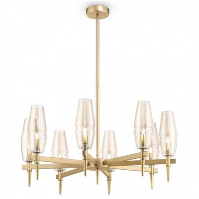 Люстра на штанге Maytoni Lita H002PL-08G MY_H002PL-08G