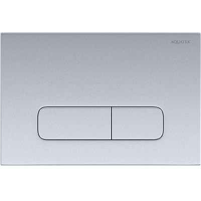Клавиша смыва Aquatek KDI-0000014 Хром матовая KDI-0000014