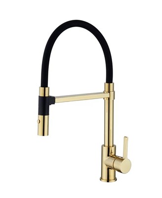 Смеситель для кухни Rose R133E, золото r133e