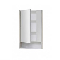 Зеркальный шкаф Aquaton Рико 65 белый, ясень фабрик  (1A215202RIB90)