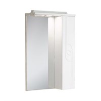 Зеркальный шкаф Aquaton Панда 50 R белый  (1A007402PD01R)