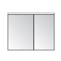 Зеркальный шкаф Aquaton Брук 100 белый  (1A200702BC010)