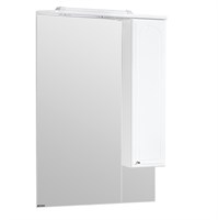 Зеркальный шкаф Aquaton Майами 75 R белый  (1A047502MM01R)