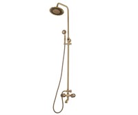 Комплект двухручковый для ванны и душа Bronze de Luxe ROYAL (10121DF)