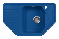 Мойка кухонная AquaGranitEx M-10 (323) синий