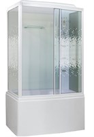 Душевая кабина NG-307-01R (1200х800х2200) высокий поддон(50см) стекло МОЗАИКА