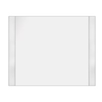 Зеркало Dreja  UNI, 105 см, без подсветки, белый (99.9007)