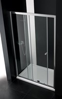 Душевая дверь в нишу Cezares Anima BF-1 110 профиль Хром стекло прозрачное