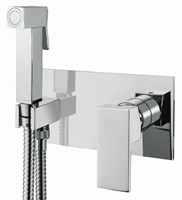 Гигиенический душ со смесителем Cezares UNIKA-DIF-01 Хром