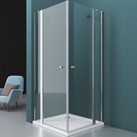 Душевой уголок BelBagno Etna 80х100 ETNA-AH-22-80/100-C-Cr профиль Хром стекло прозрачное ETNA-AH-22-80/100-C-Cr