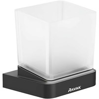 Стакан для зубных щеток Ravak 10° X07P557 Черный матовый