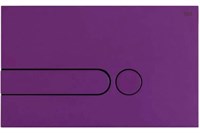 Клавиша смыва механическая двойная OLI I-PLATE, пластик пурпурный (670003)