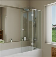 Шторка на ванну стеклянная DK Matrix (DG1109001)