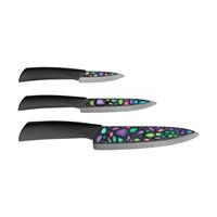 Набор ножей Omoikiri MIKADZO Imari (3 НОЖА) + Подставка (4992023)