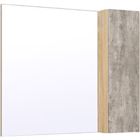 Зеркальный шкаф Runo дуб серый Мальта 85 (00-00001104)