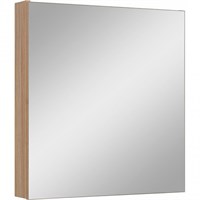 Зеркальный шкаф Runo графит Лада 60 (00-00001161)