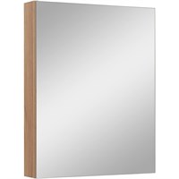 Зеркальный шкаф Runo графит Лада 40 (00-00001193)