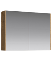 Подвесной зеркальный шкаф AQWELLA Mobi , 80см  (MOB0408+MOB0717DB) (Код товара: 985977)
