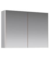 Подвесной зеркальный шкаф AQWELLA Mobi , 80см  (MOB0408+MOB0717W) (Код товара: 985978)