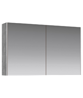 Подвесной зеркальный шкаф AQWELLA Mobi , 100см  (MOB0410+MOB0717BS) (Код товара: 985979)