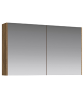 Подвесной зеркальный шкаф AQWELLA Mobi , 100см  (MOB0410+MOB0717DB) (Код товара: 985980)
