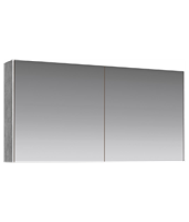 Подвесной зеркальный шкаф AQWELLA Mobi , 120см  (MOB0412+MOB0717BS) (Код товара: 985982)
