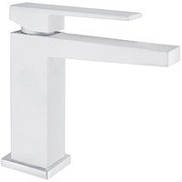 Смеситель для раковины Fiore KUBE 100BB8515, белый (100BB8515) 100BB8515