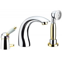 Смеситель на борт ванны Fiore IMPERIAL 83CO5105, хром/золото Imperiale(83CO5105) 83CO5105