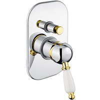 Смеситель для душа Fiore IMPERIAL 83CO5134, хром/золото Imperiale(83CO5134) 83CO5134