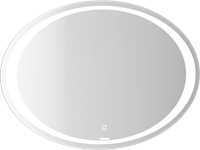 Зеркало Clarberg Ellipse 100 ELI0210 с подсветкой с сенсорным выключателем