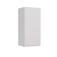 Полупенал Lemark VEON 35 см подвесной, 1 дверный, правый, цвет корпуса, фасада: Белый глянец (LM01V35PL)