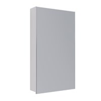 Шкаф зеркальный Lemark UNIVERSAL 45х80 см 1 дверный, петли слева, цвет корпуса: Белый глянец (LM45ZS-U)