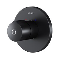 F85A65722 X-Joy TouchReel смеситель д/душа, монтируемый в стену, чёрный, шт. F85A65722