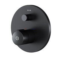 F85A45722 X-Joy TouchReel смеситель д/ванны/душа, монтируемый в стену, чёрный, шт. F85A45722