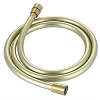 Душевой шланг Aquame AQM1502BG, 150 см, пластиковый, цвет золото шлифованное AQM1502BG