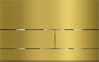 Клавиша смыва для инсталляции AQUAme AQM4117BG, механическая, цвет золото шлифованное AQM4117BG