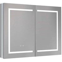 Зеркальный шкаф Aquatek 90 AQ7904-MLC с подсветкой Хром AQ7904-MLC